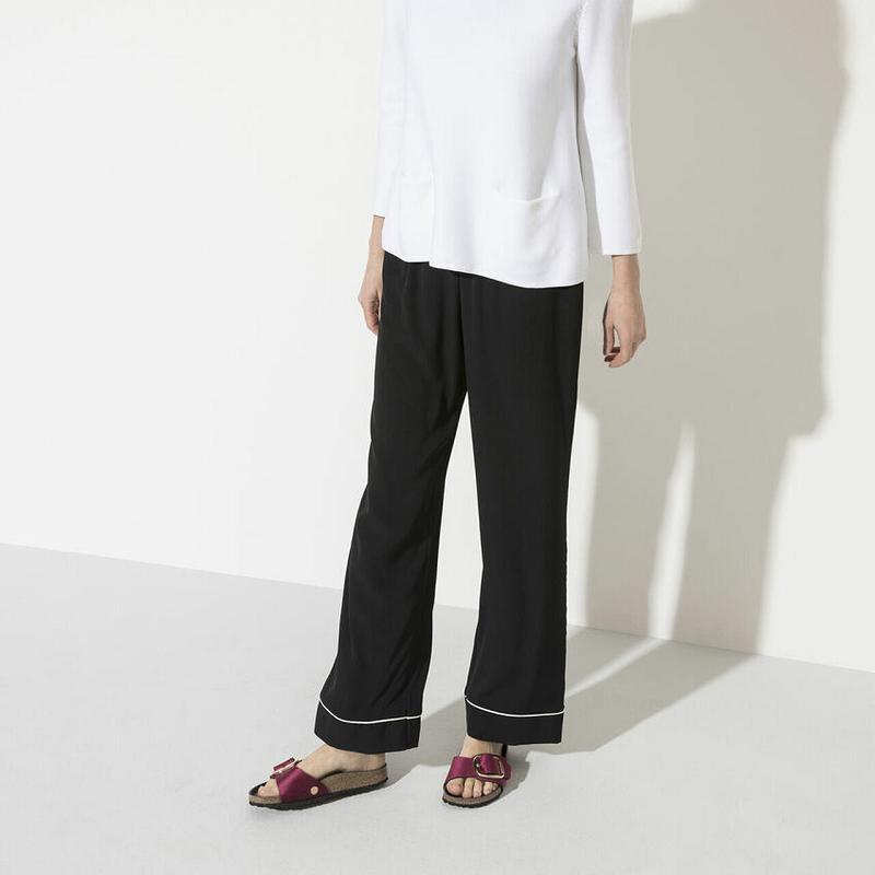 Birkenstock Big Spenne Rivet Logo Lær Madrid Dame Burgunder | NO 125KOR